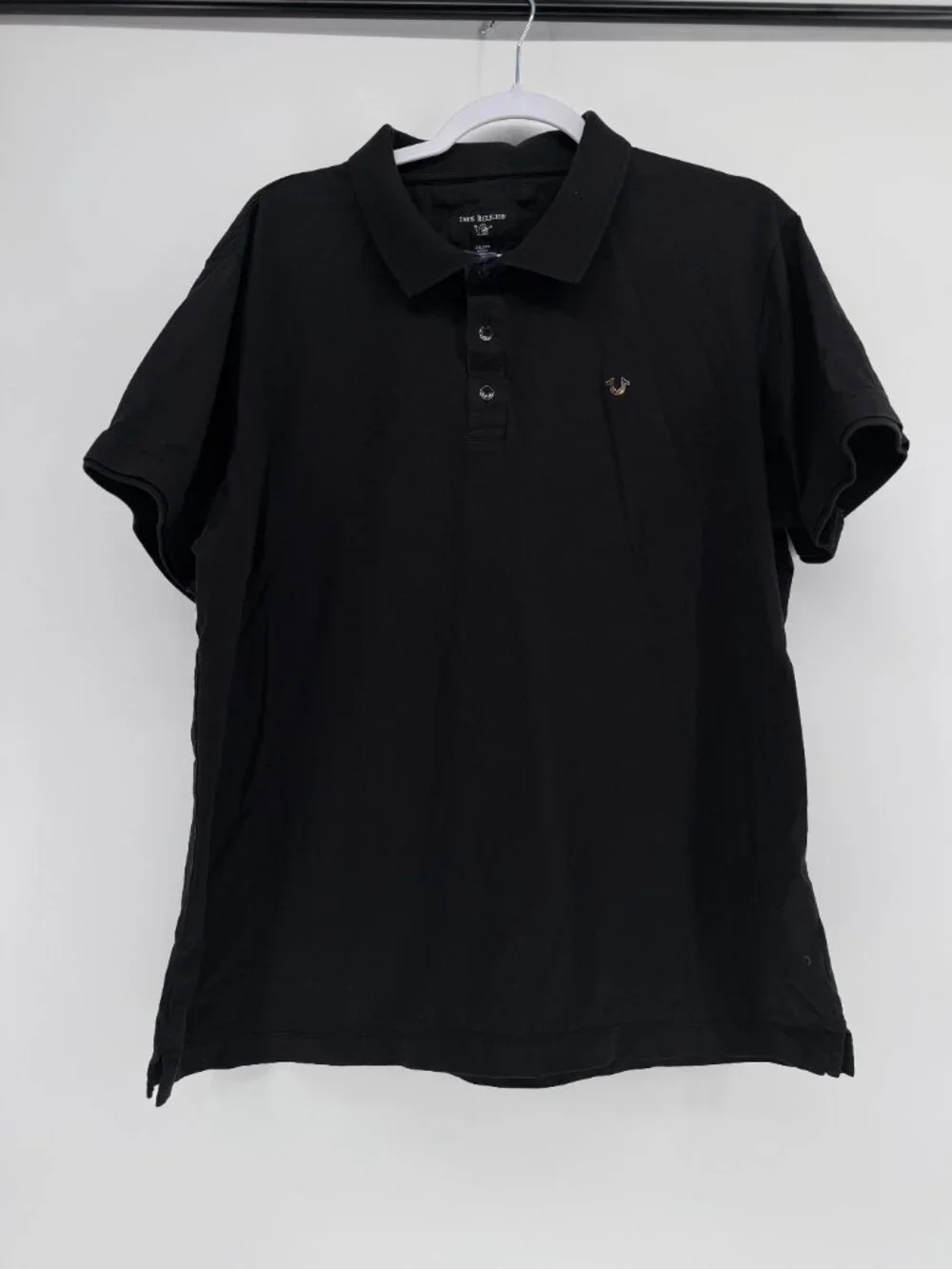 Men's True Religion black 2x polo